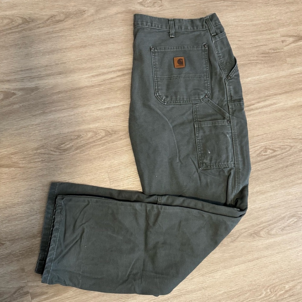 Men’s Carhartt 38x34 Double Knee Work Pants
